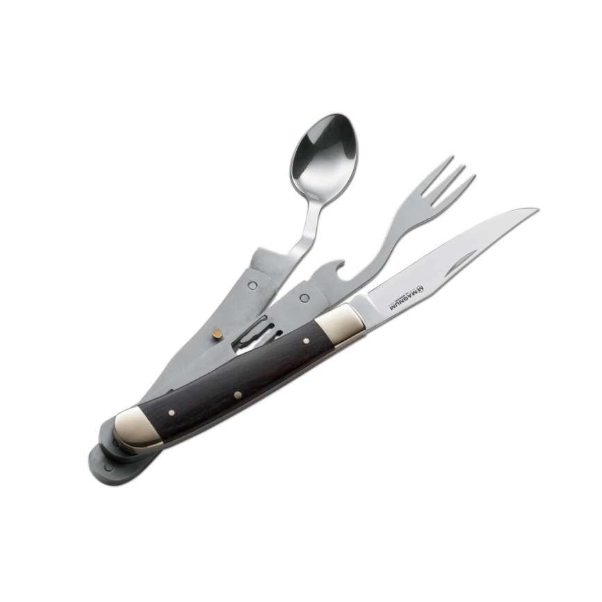 Böker - Kapesní nůž s příborem Magnum Bon Appetite 18,7 cm pakka
