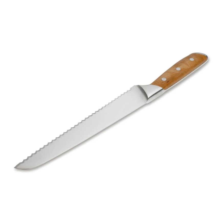 Böker - Kuchyňský nůž na pečivo FORGE WOOD 22 cm javor
