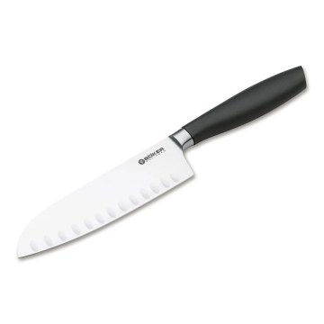 Böker - Kuchyňský nůž santoku CORE PROFESSIONAL 16,5 cm černá