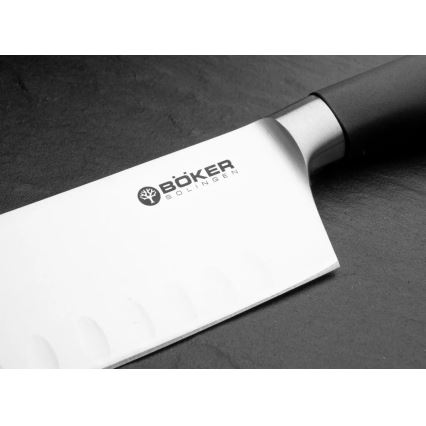 Böker - Kuchyňský nůž santoku CORE PROFESSIONAL 16,5 cm černá