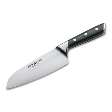 Böker - Kuchyňský nůž santoku FORGE 16 cm černá