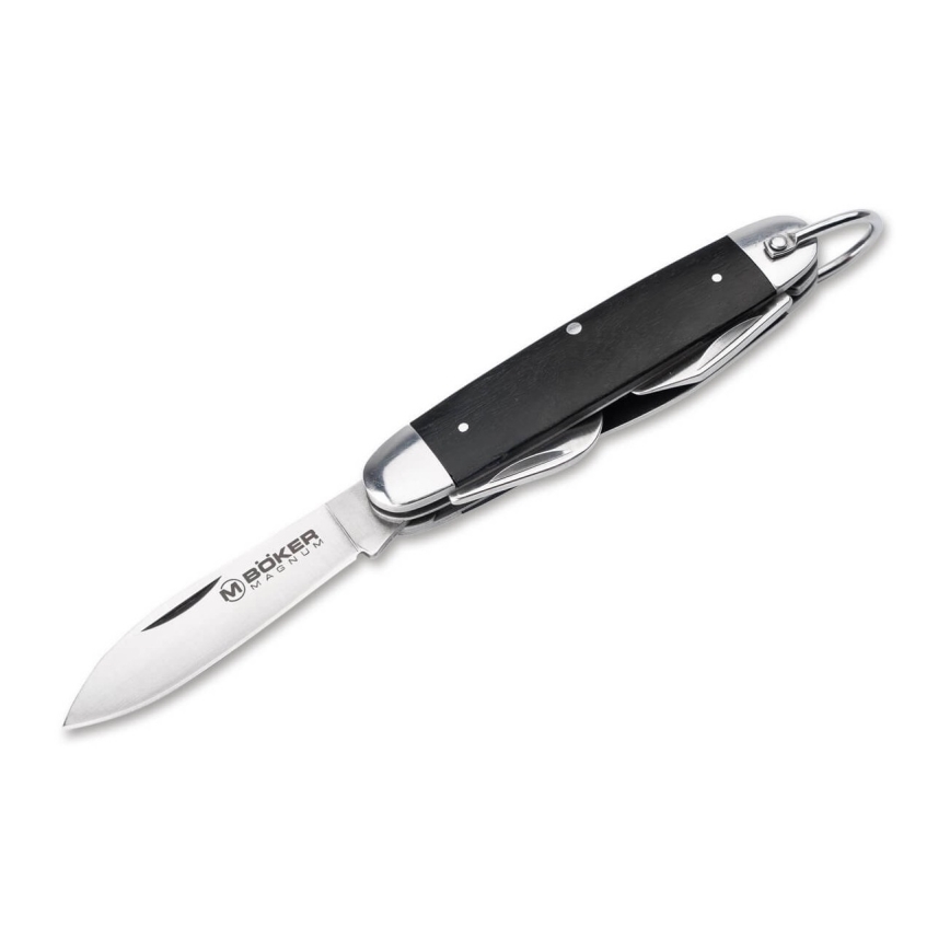 Böker - Multifunkční kapesní nůž Magnum Classic Pocket Steel 16 cm/4 funkce palisandr