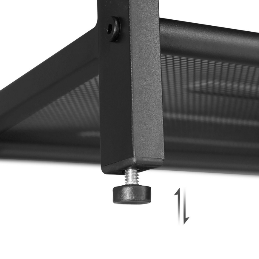 Botník DAVOR hnědá/černá