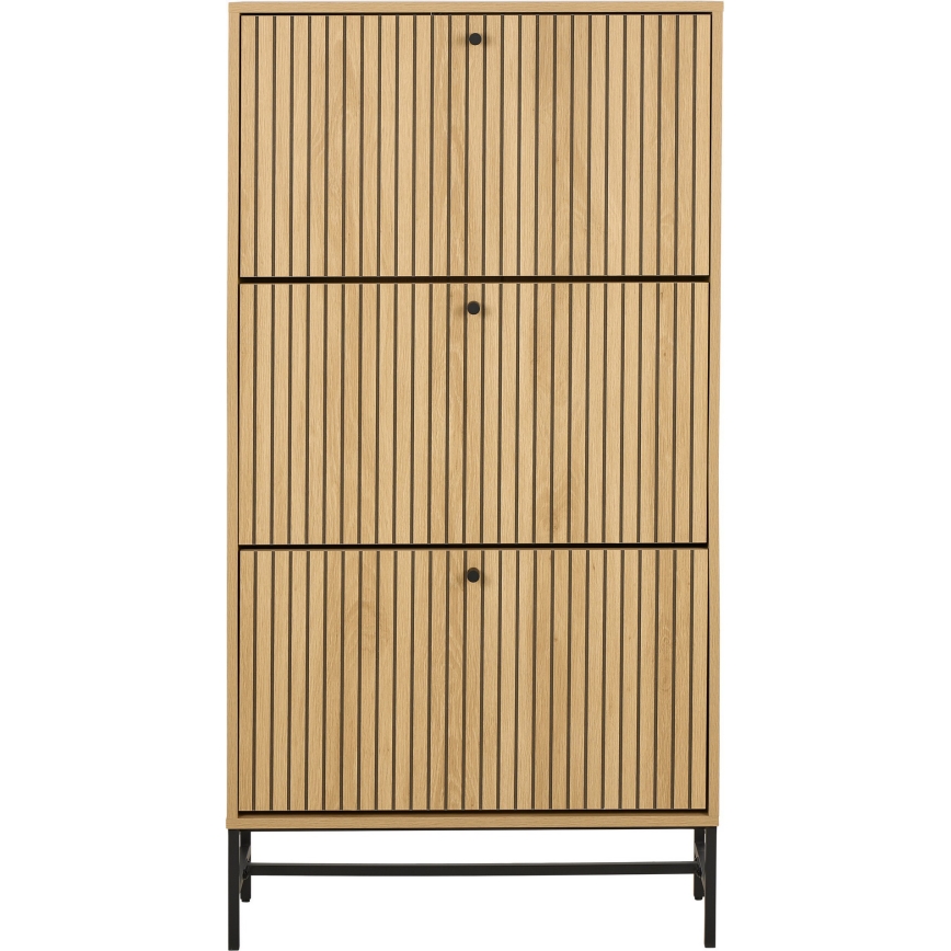Botník OLIVIA 72x140x25 cm dub