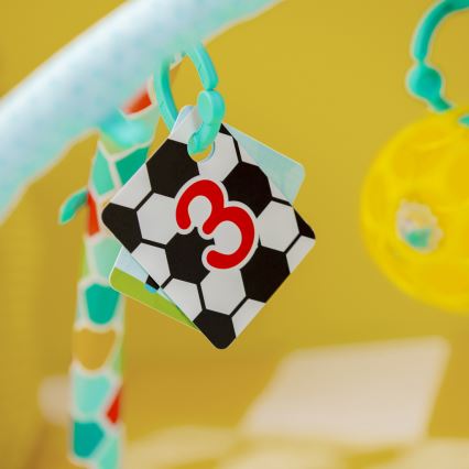 Bright Starts - Dětská hrací deka OBALL GRIP & KICK 3xAA