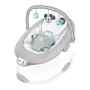 Bright Starts - Dětské vibrující lehátko s melodií MICKEY MOUSE 3xLR14