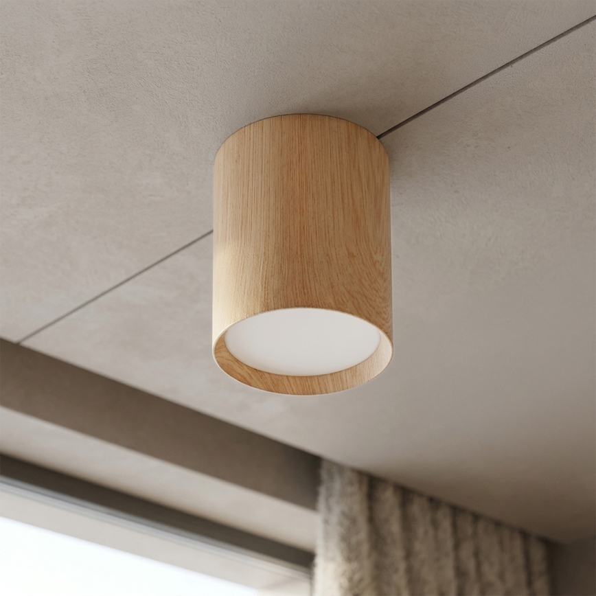 BRILAGI - Bodové svítidlo SMOOTH LONG 1xGX53/15W/230V 100x82 mm dekor dubu