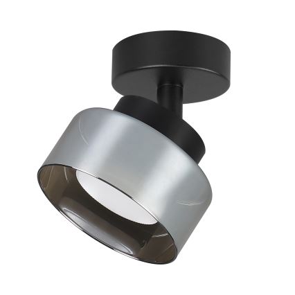Brilagi - Bodové svítidlo AURA LUX 1xGX53/30W/230V pr. 13 cm černá/kouřová