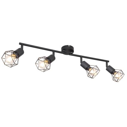 Brilagi - Bodové svítidlo CAGE 4xE14/40W/230V