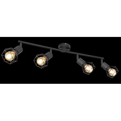 Brilagi - Bodové svítidlo CAGE 4xE14/40W/230V