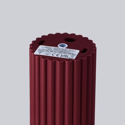 Brilagi - Bodové svítidlo CRESTO 1xGU10/10W/230V 10 cm burgundy