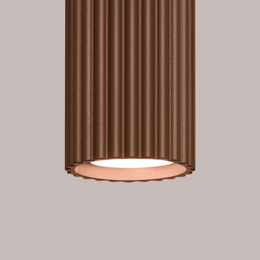 Brilagi - Bodové svítidlo CRESTO 1xGU10/10W/230V 10 cm hnědá