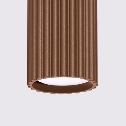 Brilagi - Bodové svítidlo CRESTO 1xGU10/10W/230V 10 cm hnědá