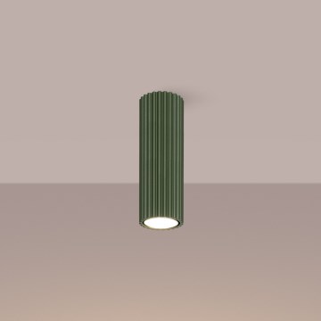 Brilagi - Bodové svítidlo CRESTO 1xGU10/10W/230V 20 cm zelená