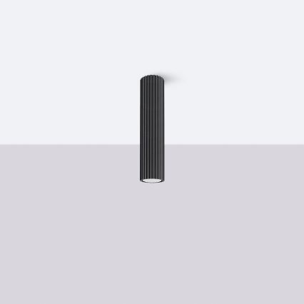 Brilagi - Bodové svítidlo CRESTO 1xGU10/10W/230V 30 cm černá