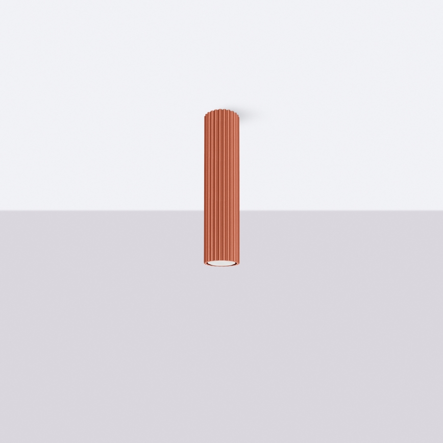 Brilagi - Bodové svítidlo CRESTO 1xGU10/10W/230V 30 cm červená