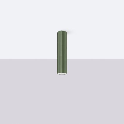 Brilagi - Bodové svítidlo CRESTO 1xGU10/10W/230V 30 cm zelená