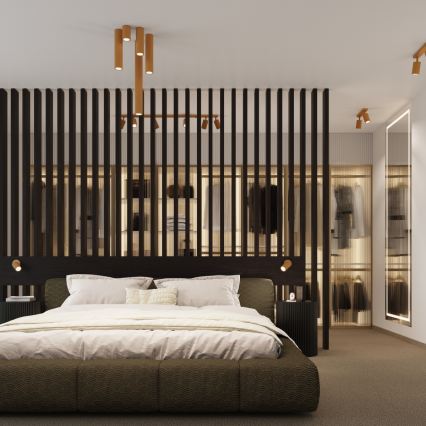 Brilagi - Bodové svítidlo CRESTO 1xGU10/10W/230V 30 cm zlatá