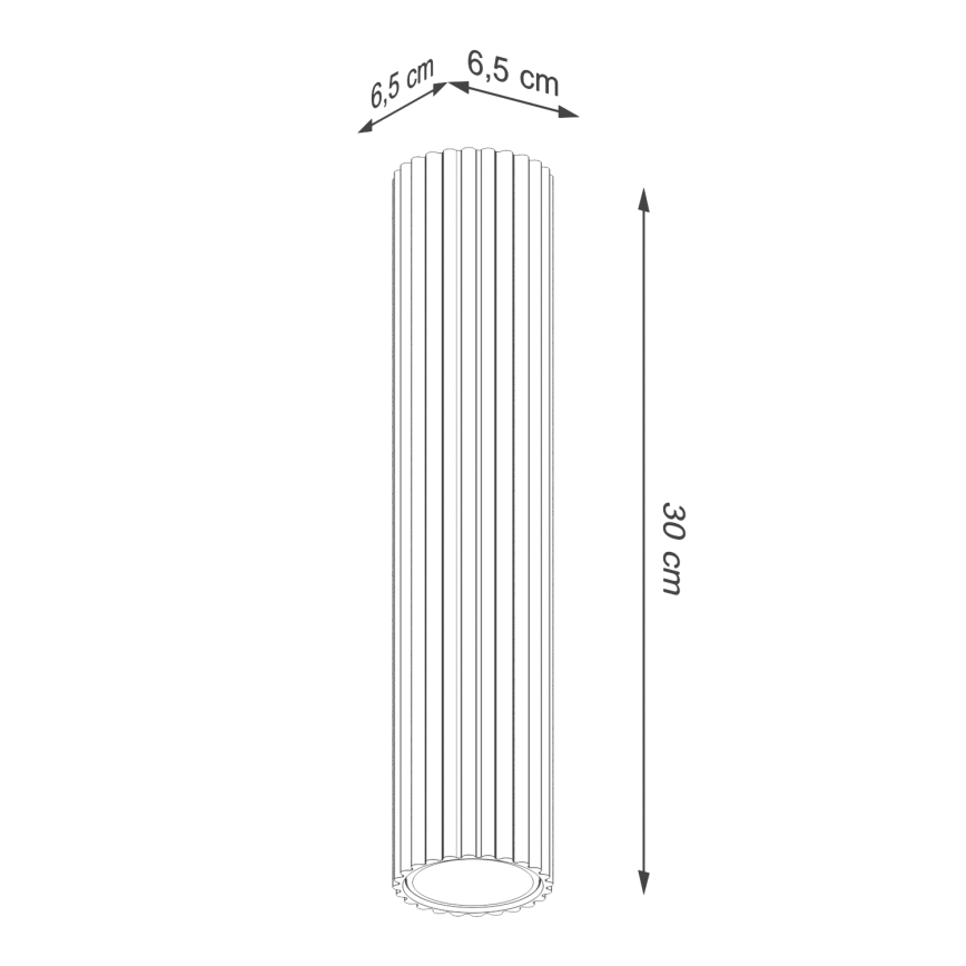 Brilagi - Bodové svítidlo CRESTO 1xGU10/10W/230V 30 cm zlatá