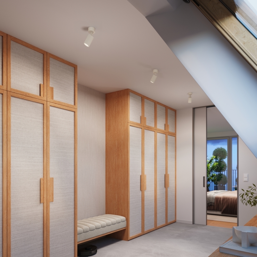 Brilagi - Bodové svítidlo CRESTO 1xGU10/10W/230V krémová