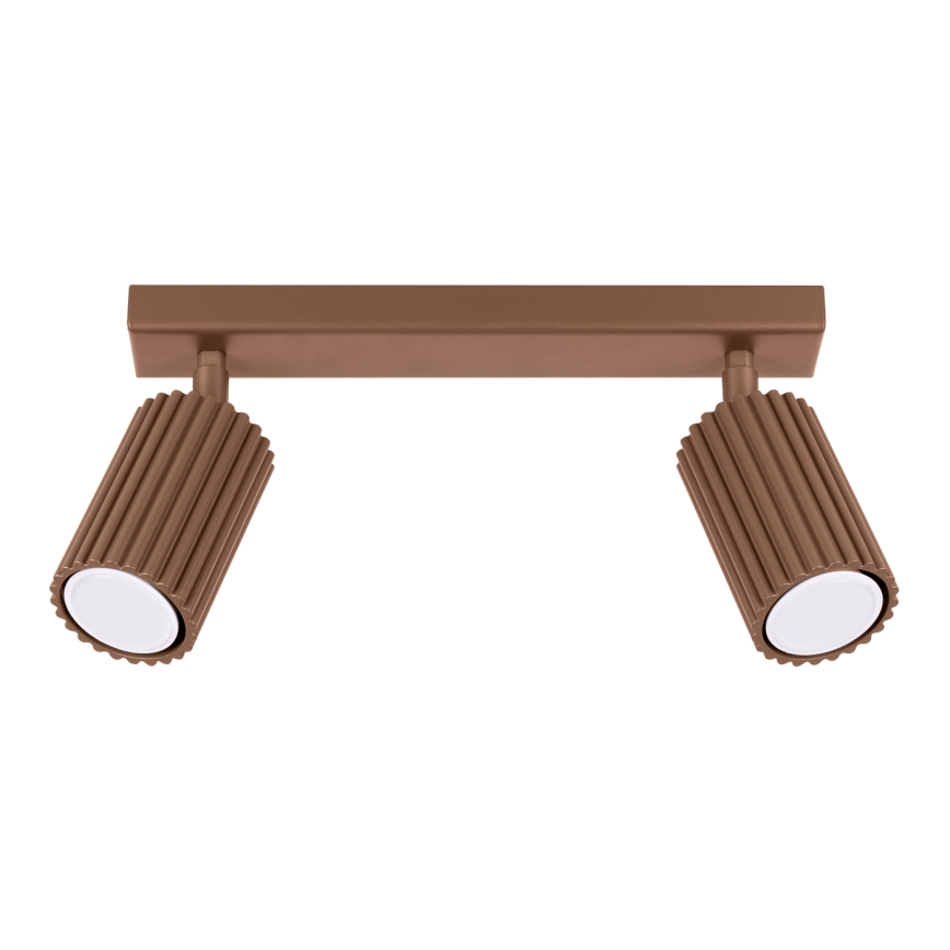Brilagi - Bodové svítidlo CRESTO 2xGU10/10W/230V hnědá