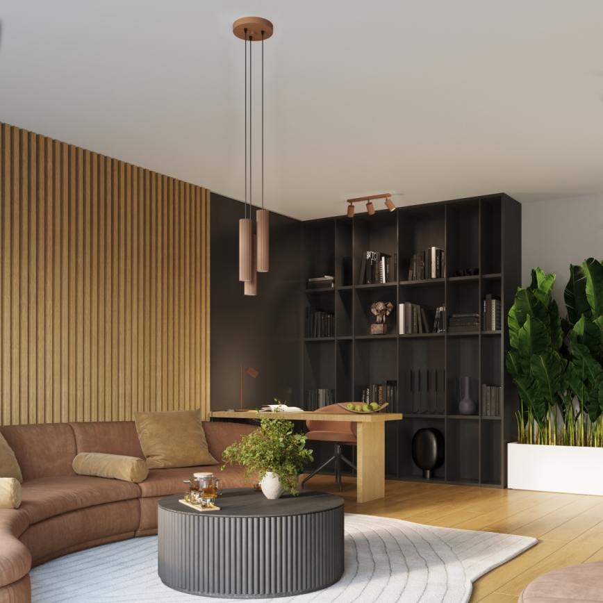 Brilagi - Bodové svítidlo CRESTO 2xGU10/10W/230V hnědá