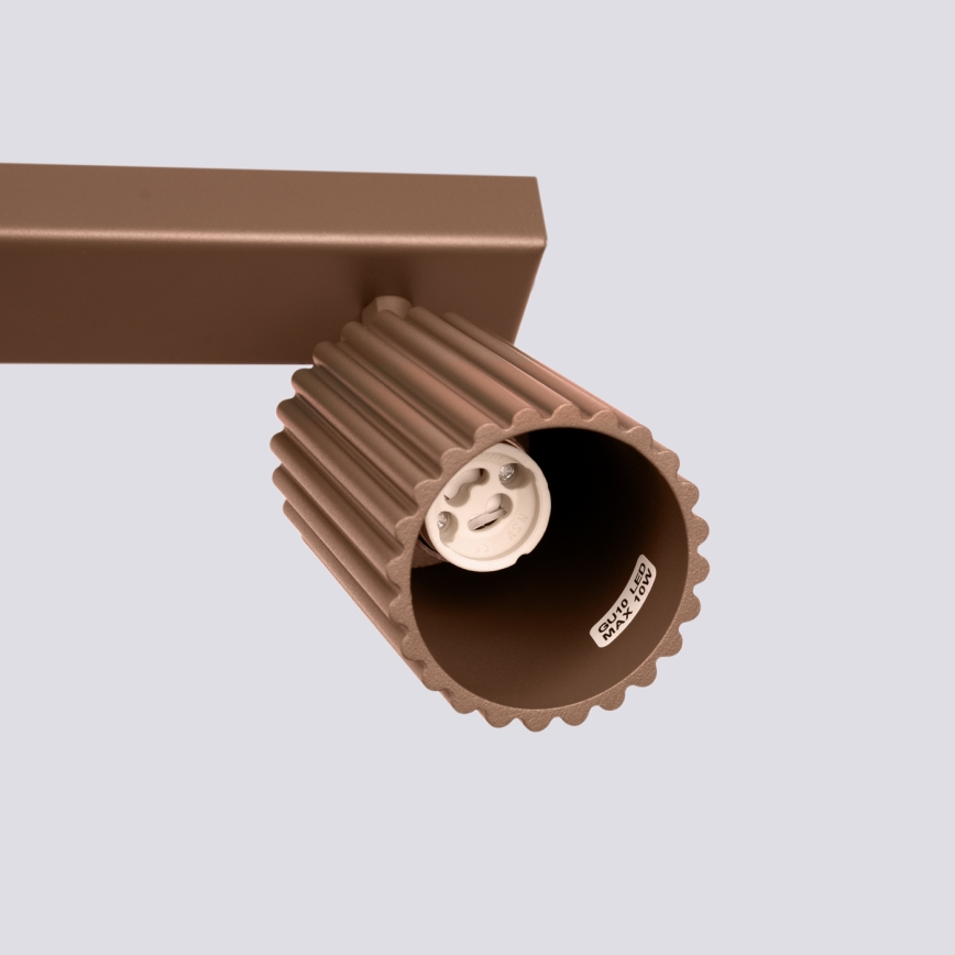 Brilagi - Bodové svítidlo CRESTO 2xGU10/10W/230V hnědá