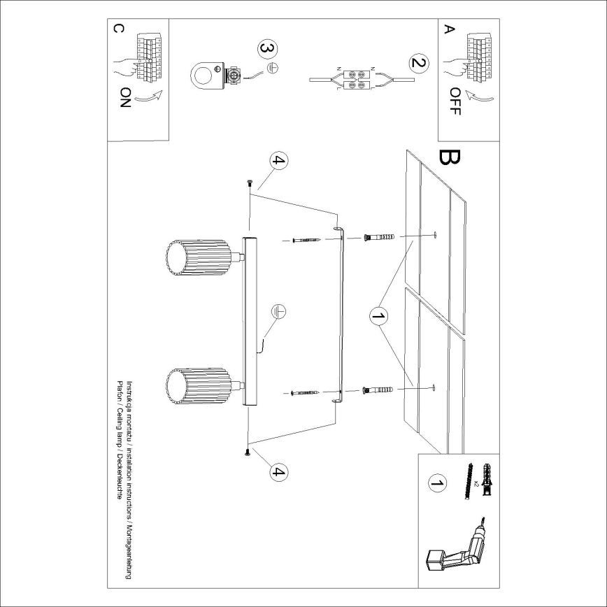 Brilagi - Bodové svítidlo CRESTO 2xGU10/10W/230V hnědá