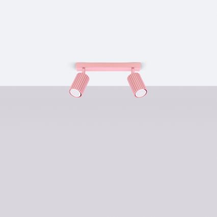 Brilagi - Bodové svítidlo CRESTO 2xGU10/10W/230V růžová