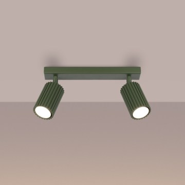 Brilagi - Bodové svítidlo CRESTO 2xGU10/10W/230V zelená