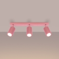 Brilagi - Bodové svítidlo CRESTO 3xGU10/10W/230V růžová