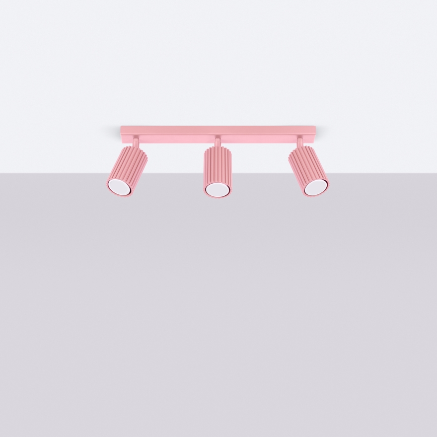 Brilagi - Bodové svítidlo CRESTO 3xGU10/10W/230V růžová