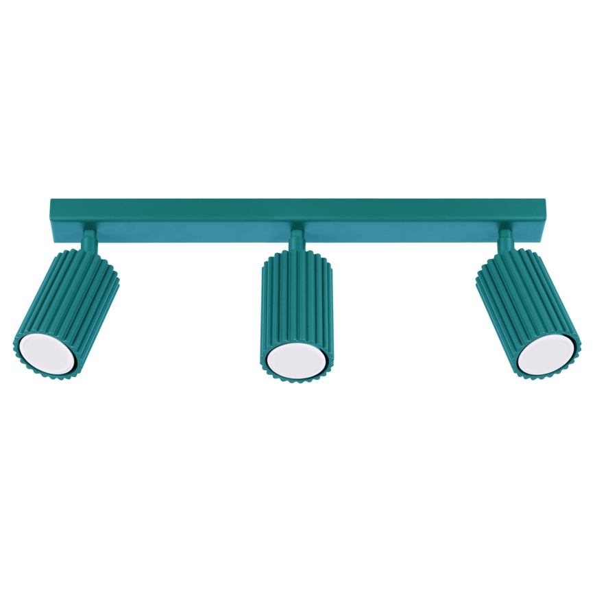 Brilagi - Bodové svítidlo CRESTO 3xGU10/10W/230V tyrkysová