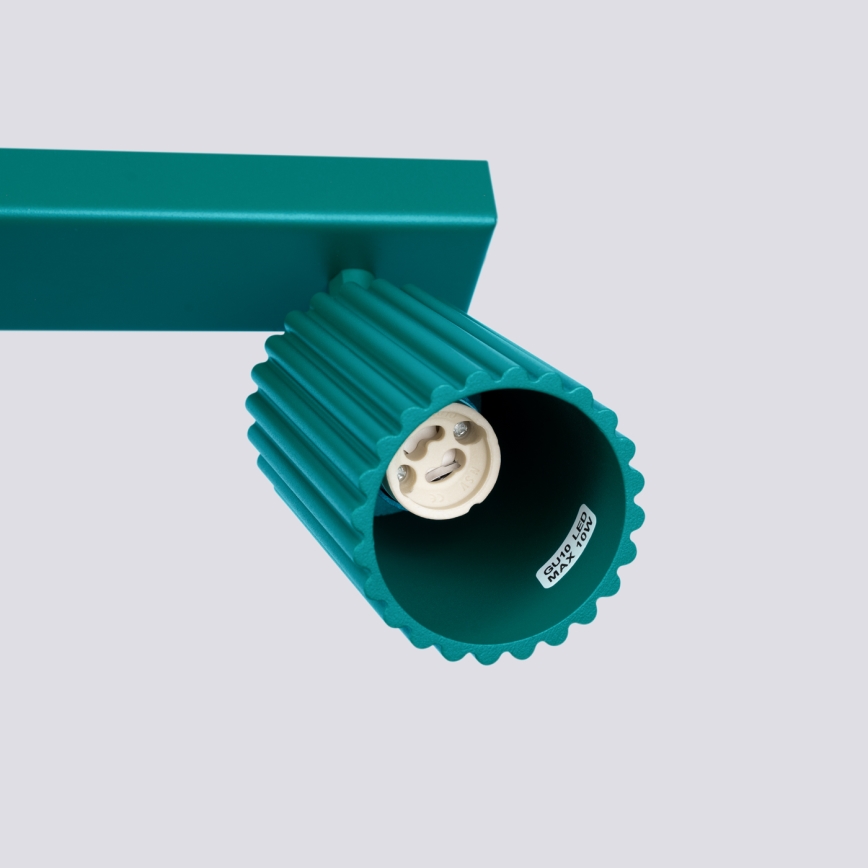 Brilagi - Bodové svítidlo CRESTO 3xGU10/10W/230V tyrkysová