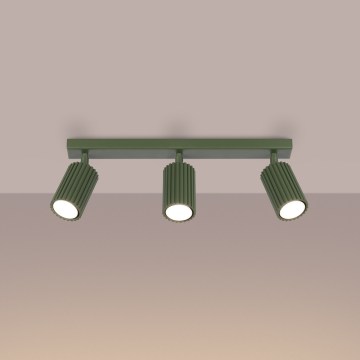 Brilagi - Bodové svítidlo CRESTO 3xGU10/10W/230V zelená
