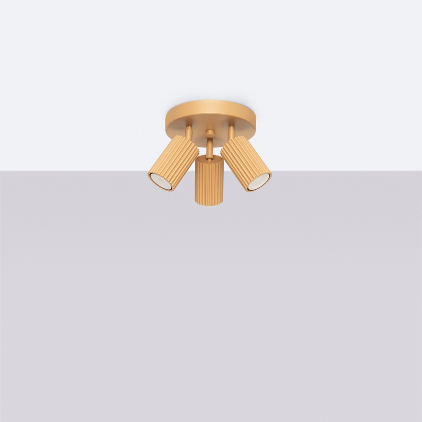 Brilagi - Bodové svítidlo CRESTO 3xGU10/10W/230V zlatá