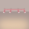 Brilagi - Bodové svítidlo CRESTO 4xGU10/10W/230V růžová