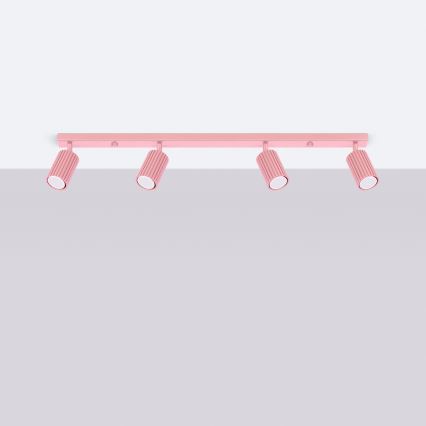 Brilagi - Bodové svítidlo CRESTO 4xGU10/10W/230V růžová