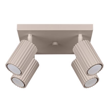 Brilagi - Bodové svítidlo CRESTO 4xGU10/10W/230V taupe