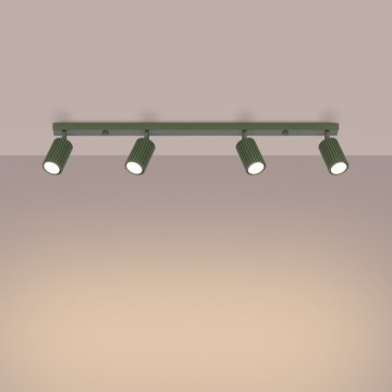 Brilagi - Bodové svítidlo CRESTO 4xGU10/10W/230V zelená