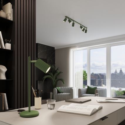 Brilagi - Bodové svítidlo CRESTO 4xGU10/10W/230V zelená