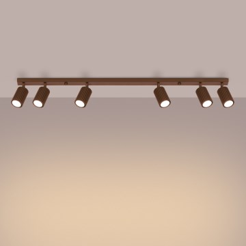 Brilagi - Bodové svítidlo CRESTO 6xGU10/10W/230V hnědá
