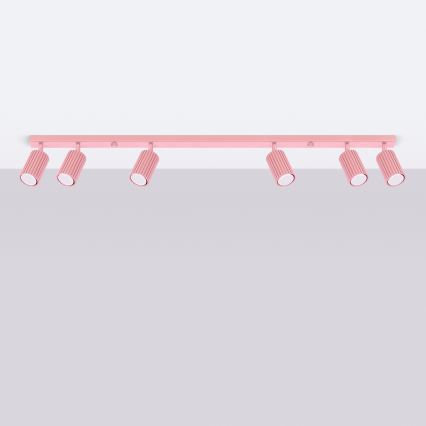 Brilagi - Bodové svítidlo CRESTO 6xGU10/10W/230V růžová