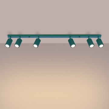 Brilagi - Bodové svítidlo CRESTO 6xGU10/10W/230V tyrkysová