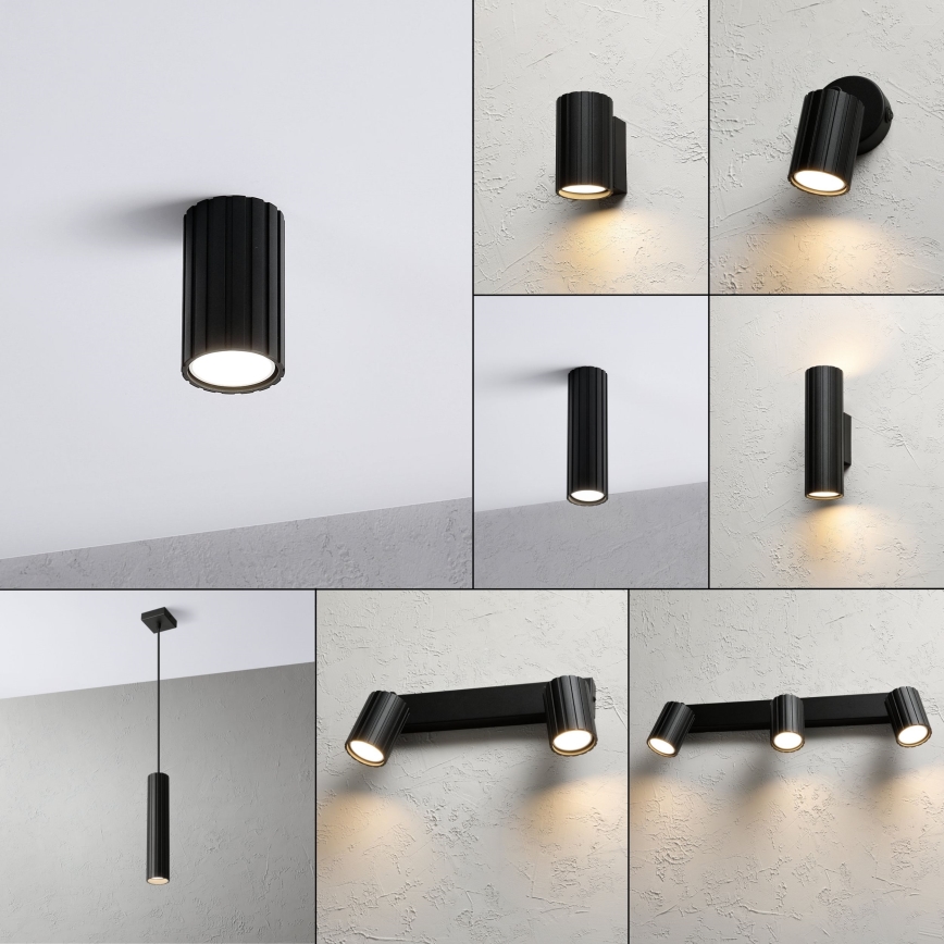 Brilagi - Bodové svítidlo CRISPINA 1xGU10/10W/230V 10 cm černá