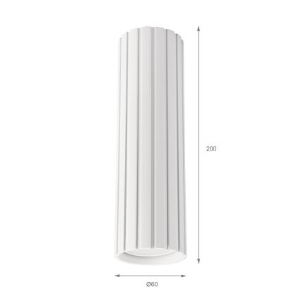 Brilagi - Bodové svítidlo CRISPINA 1xGU10/10W/230V 20 cm bílá