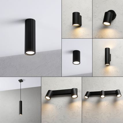 Brilagi - Bodové svítidlo CRISPINA 1xGU10/10W/230V 20 cm černá