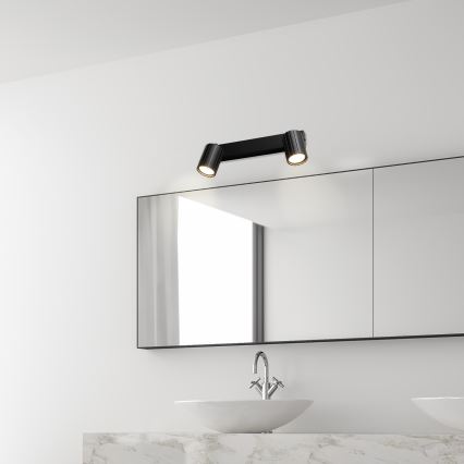 Brilagi - Bodové svítidlo CRISPINA 2xGU10/10W/230V černá