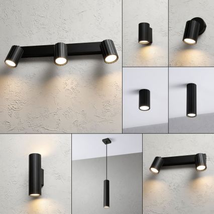 Brilagi - Bodové svítidlo CRISPINA 3xGU10/10W/230V černá