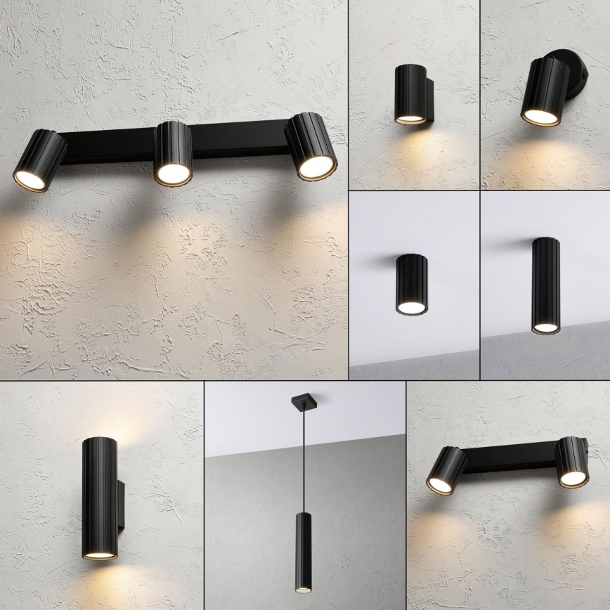 Brilagi - Bodové svítidlo CRISPINA 3xGU10/10W/230V černá